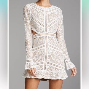 For Love & Lemons Women's Emerie Cutout Dress size medium